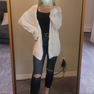 NWT! Garage Clothing Matte Plush Cardigan!